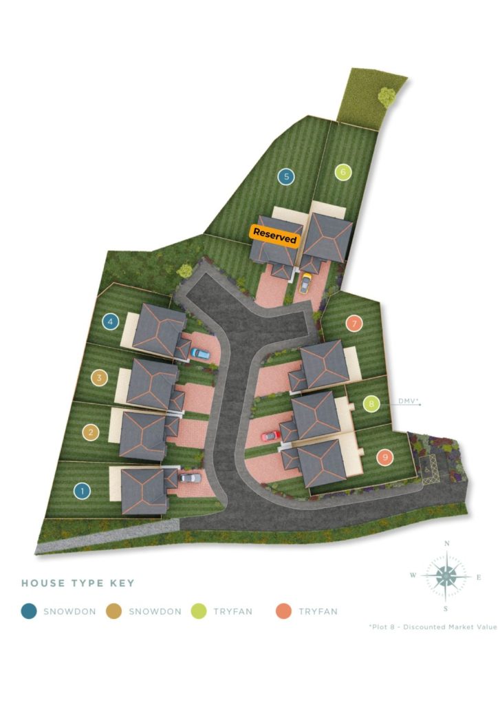hafan y glyn site map