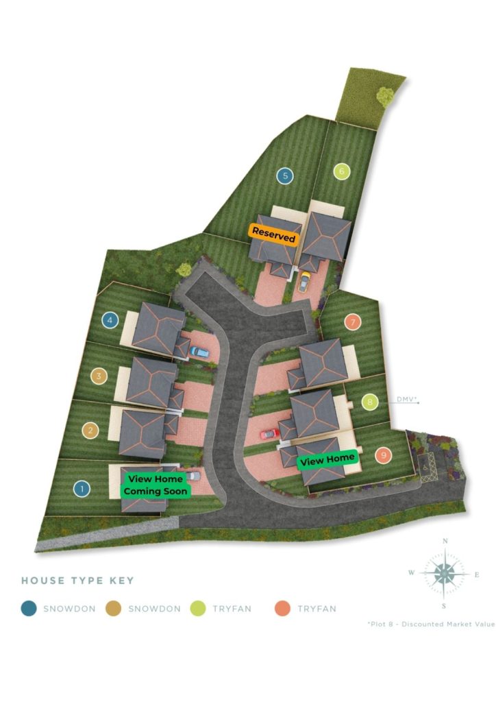 hafan y glyn site map